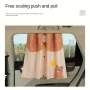 Car Side Window Curtains Privacy Double Layer Curtains Car Sun Protection Magnetic Window Light Isolation Insulation Double Layer Car Sun Curtains