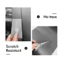 Car Interior Sticker 3D Metallic Silver Film Electroplating 30cm*150cm Car Stickers Matt Brushed Aluminum Vinyl Wrap Film Self Adhesive Air Release Waterproof PVC Protection Stickers