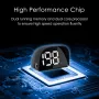 Universal Car GPS HUD Digital Speedometer Display White Light Plug and Play Big Font Car Electronics Accessories