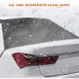 600D Oxford Cloth Car Front Windshield Snow Shield Cover Waterproof Warm Windshield Ice And Snow Cover Thick Snow Cover