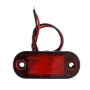 Red/White/ Amber/ 12-24V 4LED Truck Side Marker Lights Trailer Clearance Tractor Van Side Lamp