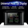 T600 Misuratore digitale universale OBD2 Head Up Display Dispositivo digitale intelligente OBD2 Hud Obd2 Head Up Display per misuratore intelligente per auto