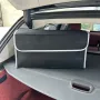Car Trunk Organizer Storage Bag Anti Slip Compartment Boot Storage Organizer Tool Storage Bag Trunk Organizer Soft Felt Storage Box