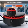 2 In 1 Car 360° Rotating Heater Fan Car Heater Fan Portable Car Heater with Cooling Function 150W 12V Windshield Defroster