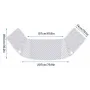 Protector de parabrisas con aislamiento térmico y protección UV para ventanas de autocaravanas Ford Clase C E450 (1997-2022)