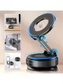 360° Rotate Foldable Car Mount Phone Holder Universal Vacuum Strong Magnetic Multifunctional Navigation Support Bracket