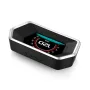 GEYIREN P17 4.3\ OBD+GPS Dual System HUD Rotating LCD Detector Overspeed Water Temperature Speed Alarm Brake Turbine Test Mileage