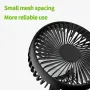12V/24V 360° Rotation Car Cooling Fan 3Speed Single Head Electric Car Cooler Sucker Air Circulator Fan Electric Car Circulator for Auto Truck Off-Road