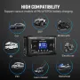 HTRC P15 12V/15A 24V/10A Car Motorcycle Battery Charger Lead-Acid Battery AGM Intelligent Repair Charger Overcurrent Protection Dual Mode Charging