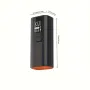 Cordless Smart Car Tire Inflator Dual Screen Display with LED Light Accurate Pressure Measurement Portable Multi-function Car Air Pump