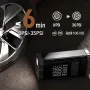 Wireless Portable Air Compressor Digital Tire Inflator 150 PSI 4000mAh Rechargeable Battery LED Light Emergency Power Bank Auto Pump for Car Motorcycle Bicycle Ball