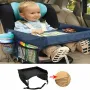 Car Child Toy Storage Table Drawing Board Safe Seat Tray Cup Holder Backseat Organizer Waterproof Car Tray Board Portable Waterproof Baby Children Toy Storage Table Panel Rack Storage