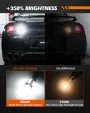 SEALIGHT J1 7440 12V 8.5W 1000LM 3030SMD 6500K White LED License Plate Car Reverse Light Plug And Play