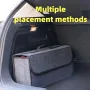 Car Trunk Organizer Storage Bag Anti Slip Compartment Boot Storage Organizer Tool Storage Bag Trunk Organizer Soft Felt Storage Box