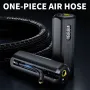 150PSI Portable Air Pump Multi-Functional Electric Tie Inflator with Digital Pressure Gauge, Fast Inflation for Car Tires,Bikes,Balls