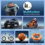 BUWEI 2 In 1 Pompa Udara Portabel, Pemanjang Cangkir, Pengisi Daya Mobil, Pompa Ban, Kompresor Udara, Pompa Inflator Mobil, Ponsel, Pengisian Cepat