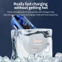 12V-24V Dual USB Transparent Car Charger 30W PD + QC4.0 Super Fast Charge for Apple Huawei Xiaomi Oppo Vivo