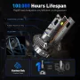NOVSIGHT A500-T2 160W High Power 2PCS 33,000LM DC9-32V Car LED Headlights 6500K Cool White IP68 Waterproof