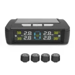 T11 Voice Alarm Tire Pressure Monitor Tire Pressure Monitoring System Universal Digital Tire Pressure Car Exterior And Interior Monitoring System Tire Pressure Gauge Tire Pressure Sensor TPMS