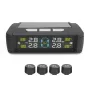 T11 Voice Alarm Tire Pressure Monitor Tire Pressure Monitoring System Universal Digital Tire Pressure Car Exterior And Interior Monitoring System Tire Pressure Gauge Tire Pressure Sensor TPMS