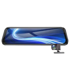 10 Inch Car Rearview Mirror Driving Recorder Front Rear Dual Recording HD Night Vision 24H Monitoring Mobile Phone Interconnection