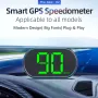 X2 Car HUD Head-up Display Car Beidou GPS Multifunzione Tachimetro Display Portatile Strumento Head-up