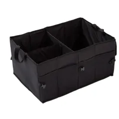 Universal Car Trunk Storage Box Multifunctional Organize Box Large Capacity Foldable Car Storage Box Trunk Cargo Box Repair Tool Rack Car Storage Box