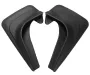 2PCS Universal off-road vehicle car soft rubber mud fender tiles front and rear tire fenders