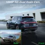 3 Channel WiFi Car Dash Cam HD Video Recording with Night Vision High-Definition Screen Car DVR Night Vision 1920*1080P