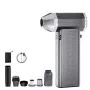 130000RPM 2 In 1 Mini Blower Fan Turbo Jet Fan Brushless Motor Handheld Duct Fan Electric Air Duster Speed Adjustable Cordless Jet Dry Air Blower