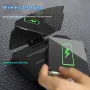 Wireless Charging Car-mounted HUD Car HUD Head-Up Display Projection Folding Holder Driving Navigation Mobile Phone Holder for Cars Trucks