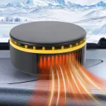 2 In 1 Car 360° Rotating Heater Fan Car Heater Fan Portable Car Heater with Cooling Function 150W 12V Windshield Defroster