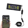 LED Car sign,programmable LED sign, Flexible Matrix panel by Bluetooth APP, LED Display and Sign board for store, shop, bar and business areas