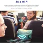 Azdome C9 PRO 1080P Dual Camera GPS Tracking WiFi 24 Hours Remote Monitoring Car DVR Dash Cam with 64G Memory Card