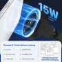 15W Wireless Car Air Outlet Fast Charging Charger Car Phone Mount Charger for iOS devices 8 to 16 series for Samsung Galaxy