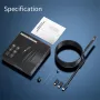 3 in 1 8mm Micro USB/Type-C Endoscope Inspection Dual Lens Camera Waterproof Smartphone Mini Inspection Camera for IOS Android Pipeline Video Borescope