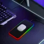 Car Wireless Charger with Atmosphere Lighting Wireless Phone Charger Fast Charging Station for 15 14 13 Pro Max