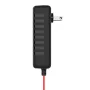 RJtianye Smart Automatic Motorcycle Battery Charger with 2m Clamp for 6V-12V 2Ah-20Ah Lead-Acid Battery
