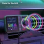 Car MP3 Bluetooth Player Large Screen Card USB Bluetooth FM Transmitter for Hand Free Driving Car Charger Compatible with Voice Assistant