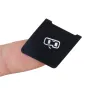 Matte Black Car Door Lock Switch Button Repair Stickers Decals Pin For Audi A3L