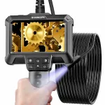 4.3 inch 8mm IPS Screen 1080P HD Car Inspection Camera 2000mah IP67 Waterproof Borescope Camera with 8 Adjustable LED Lights Scope Camera