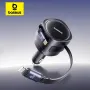 Baseus Car Charger Dual Retractable Cable PD QC SCP AFC PPS Fast Charging 180° Rotating For Tablet for iPhone for Samsung Huawei Xiaomi