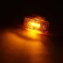 Red/White/ Amber/ 24V 4LED Truck Side Marker Lights Trailer Clearance Tractor Van Side Lamp