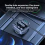 Car Bluetooth Receiver USB U Disk Read PD20W Fast Charging Digital Display Car Mobile Phone Adapter FM Transmiter with LED Display
