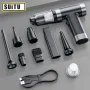 Brushless Wireless Car Vacuum Cleaner Powerful Suction Wet & Dry Handheld Cleaning Auto Home