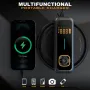 150Psi Portable Handheld Automatic Inflatable Car Tire Inflator Air Pump with Digital LCD Screen Cordless Charging Car Inflatable Pump