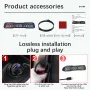 G19 Universal HUD Car Display GPS Speedometer Multi-Function High-Definition Head-Up Display for All Car Model