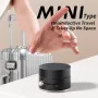 Foldable Magnetic Vacuum Phone Holder 360° Electric Suction Car Mount Double-Sided Swivel Stand for Car Mirror Gym Kitchen
