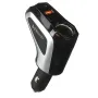 Car Charger with Type-C PD65W & 100W Super Fast Charge USB 165W 12V-24V Universal Crystal LCD Display
