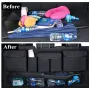 Auto kofferbak organizer Oxford stoffen rugleuning opbergtas Multifunctionele net ophangtas Autostoel rugleuning opbergtas organizer met 9 vakken Oxford waterdichte multi-pocket
